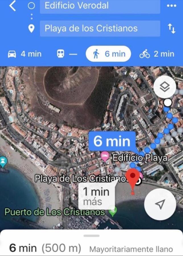 Almar Apartamento Con Ac, Los Cristianos ลอส กริสเตียนอส ภายนอก รูปภาพ